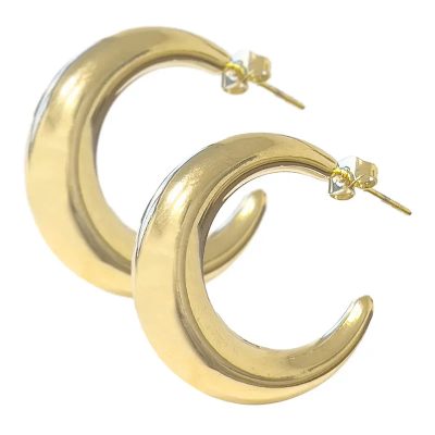 Orecchini Falce di Luna Gold Freddy FJ-10026