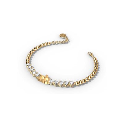Bracciale RB HERITAGE gold Rocco Barocco RBJ0014GP